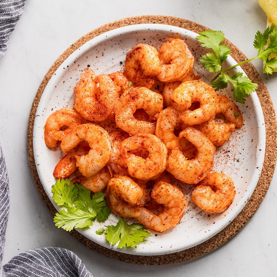 10-Minute Air Fryer Frozen Shrimp (No Thaw)