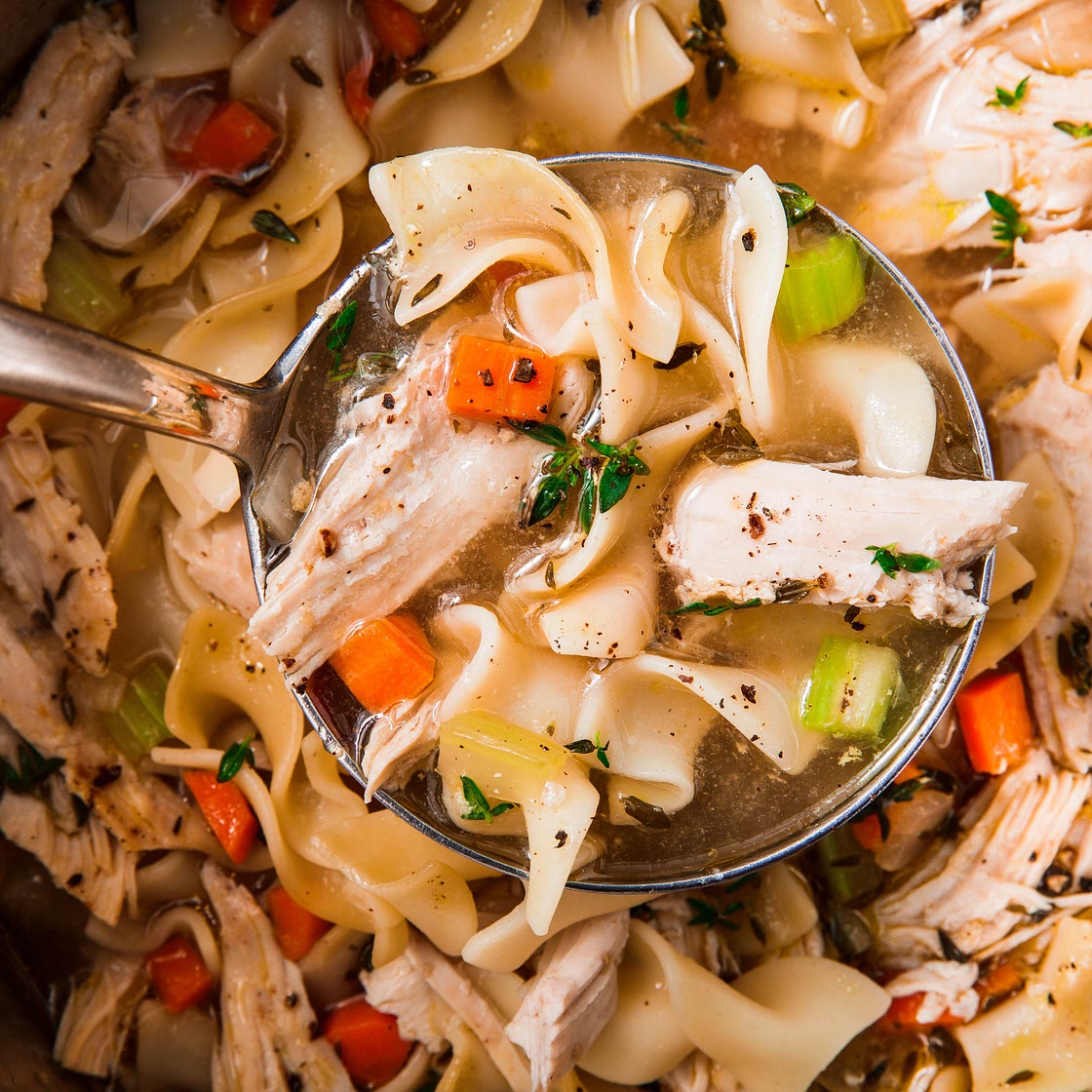 Instant Pot Chicken Noodle Soup