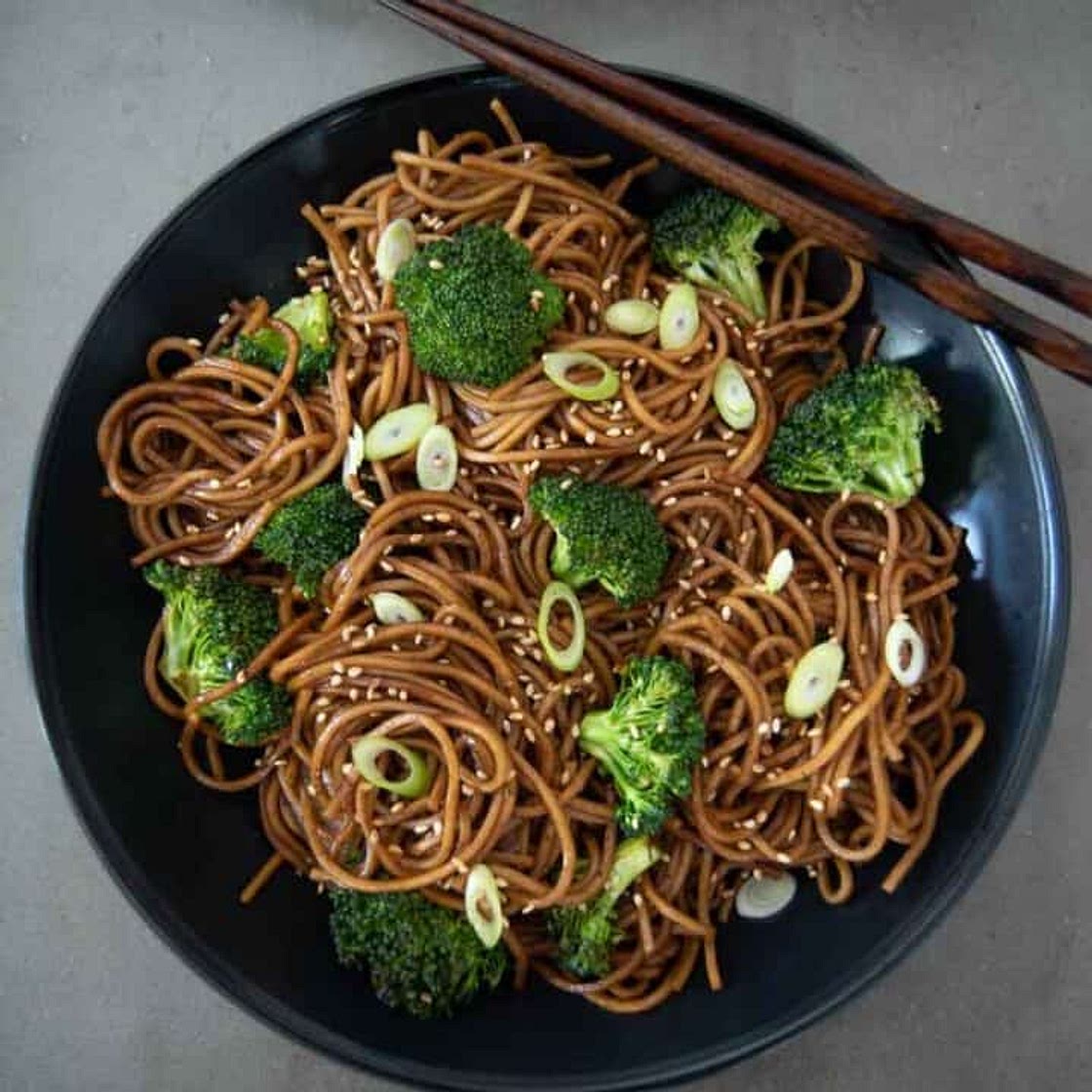 Hoisin Broccoli Noodles