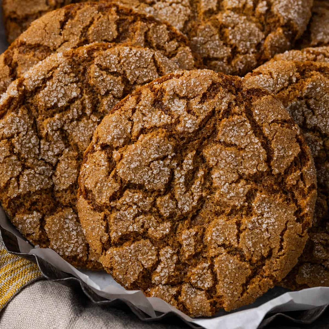 Gluten Free Molasses Cookies