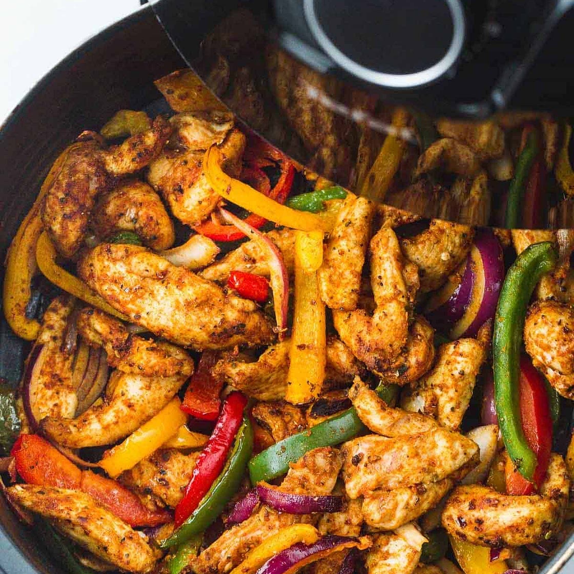 Air Fryer Chicken Fajitas