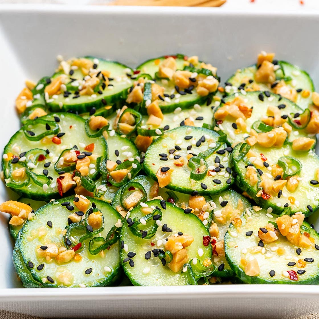 Tangy Sesame Cucumber Salad Recipe