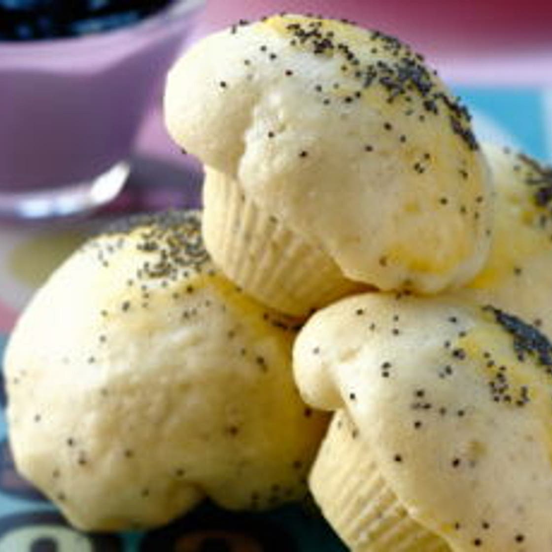 Brioche vapeur aux graines de pavot