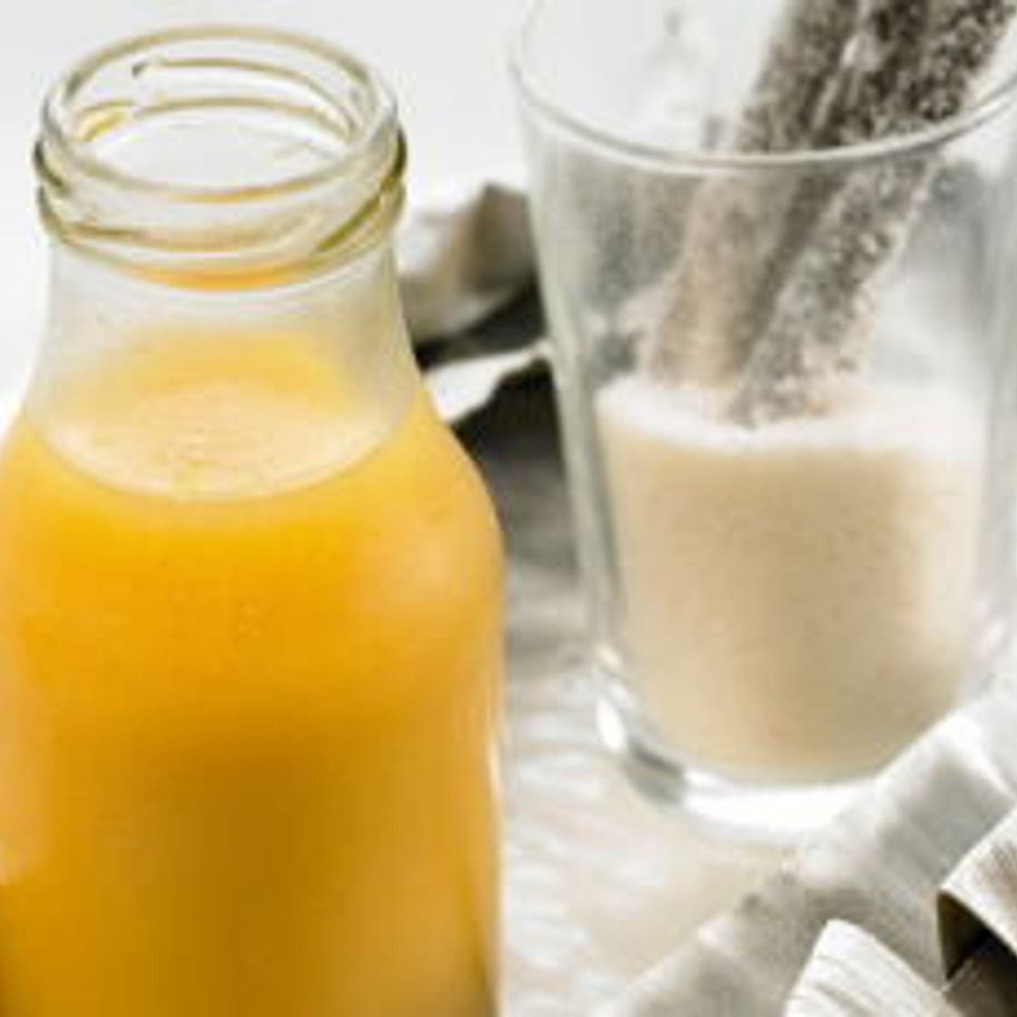 Smoothie pêche mangue