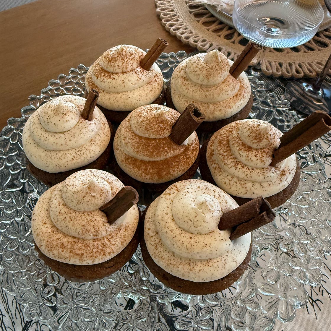Pumpkin Cupcakes with Brown Butter Cream Cheese Frosting