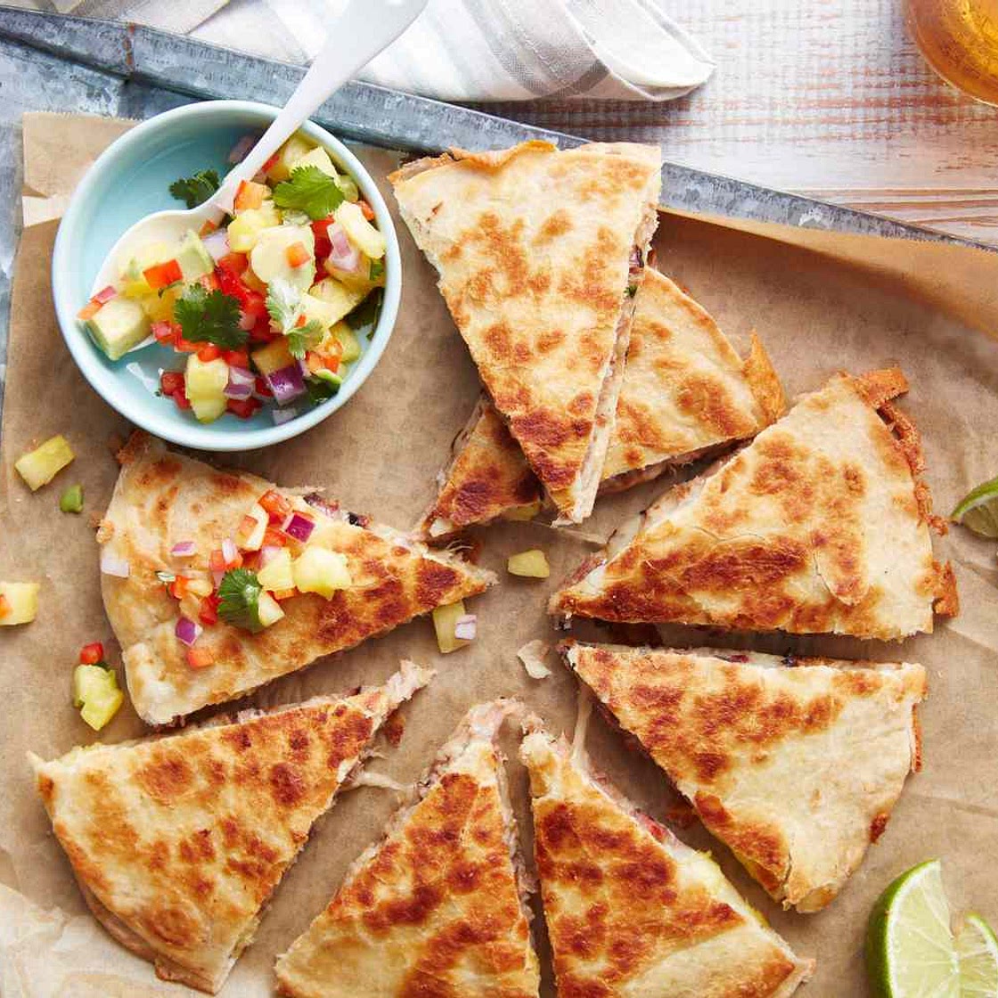 Quesadillas al Pastor Recipe