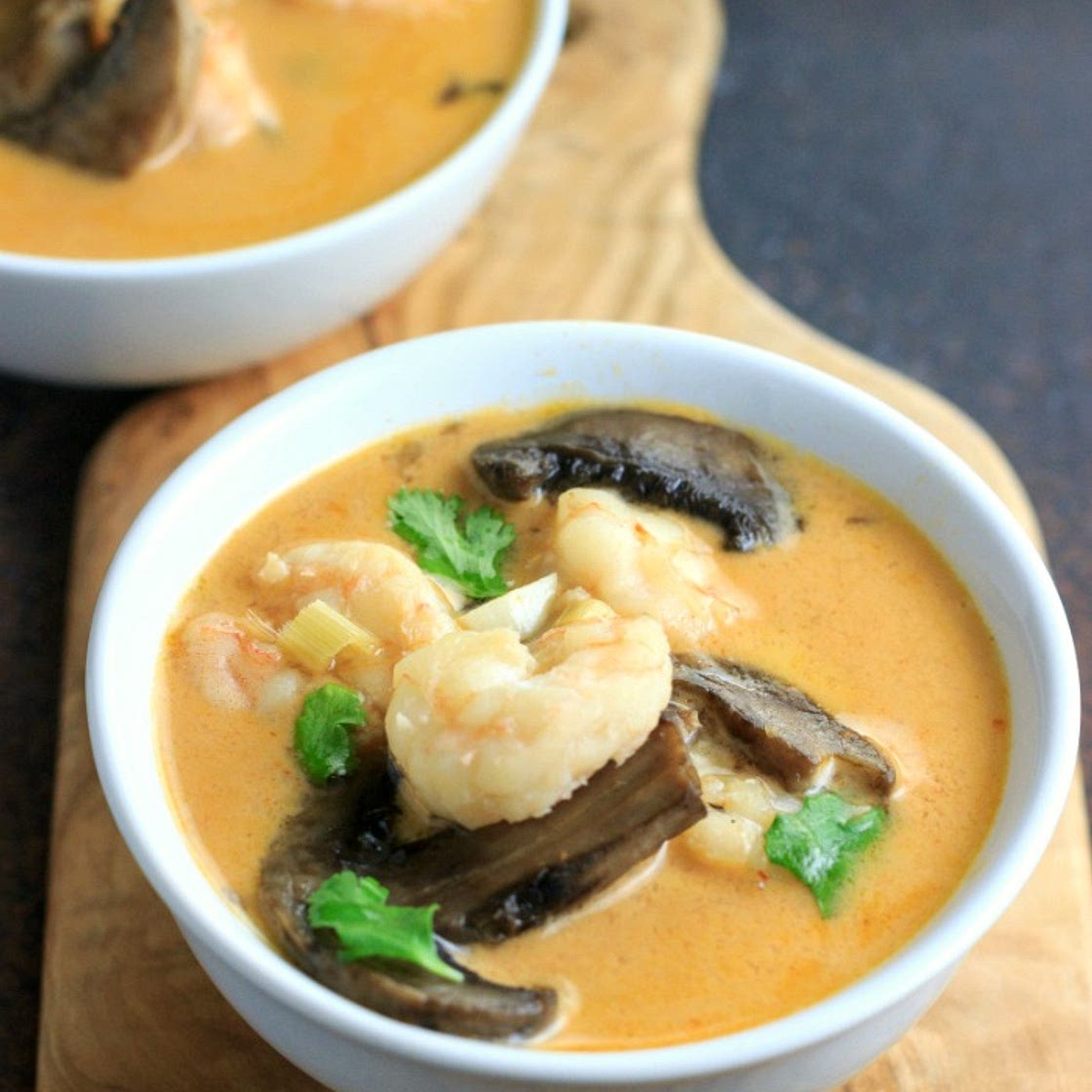 Keto Instant Pot Thai Shrimp Soup