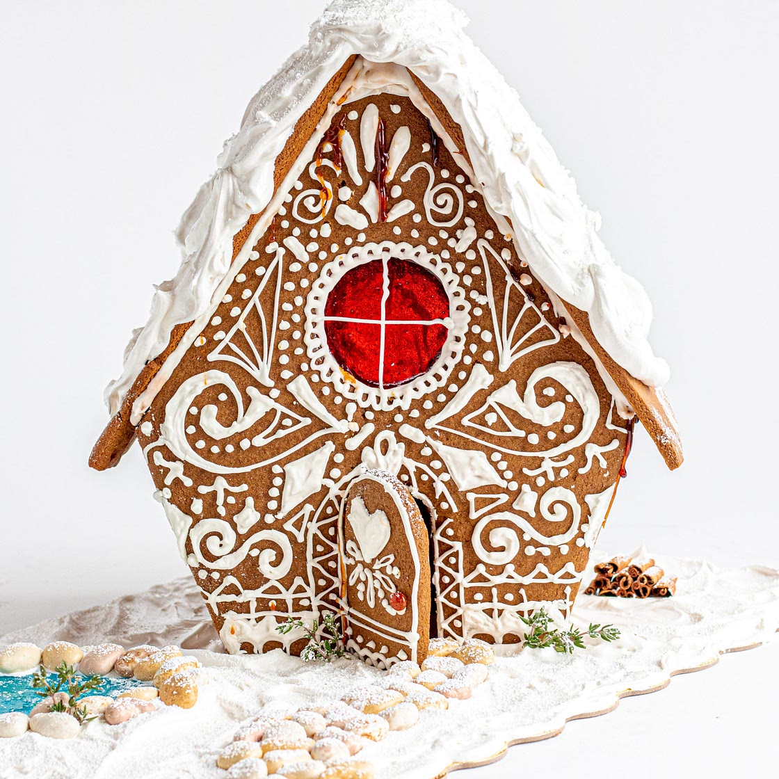 Gluten Free Gingerbread House