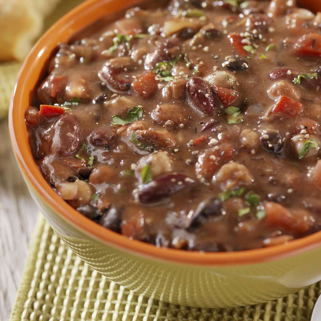 Lentil and Black Bean Soup