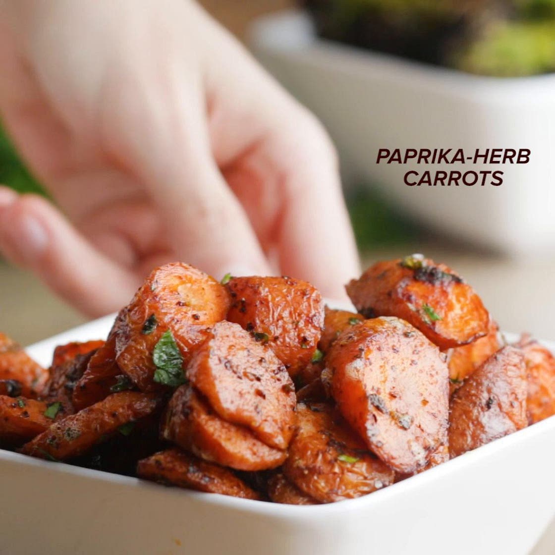 Paprika Herb Roasted Carrots Recipe by Tasty