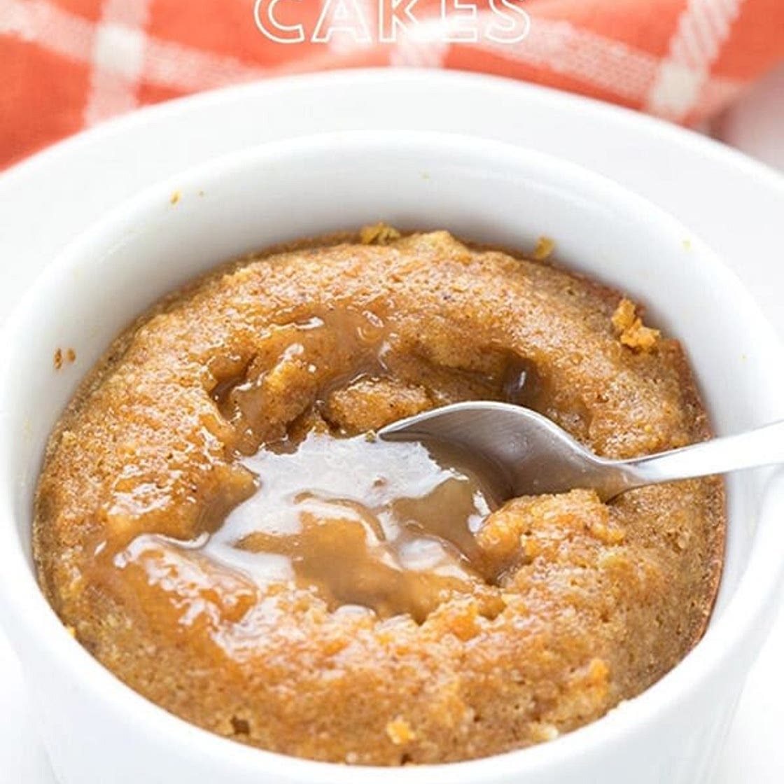 Pumpkin Caramel Lava Cakes