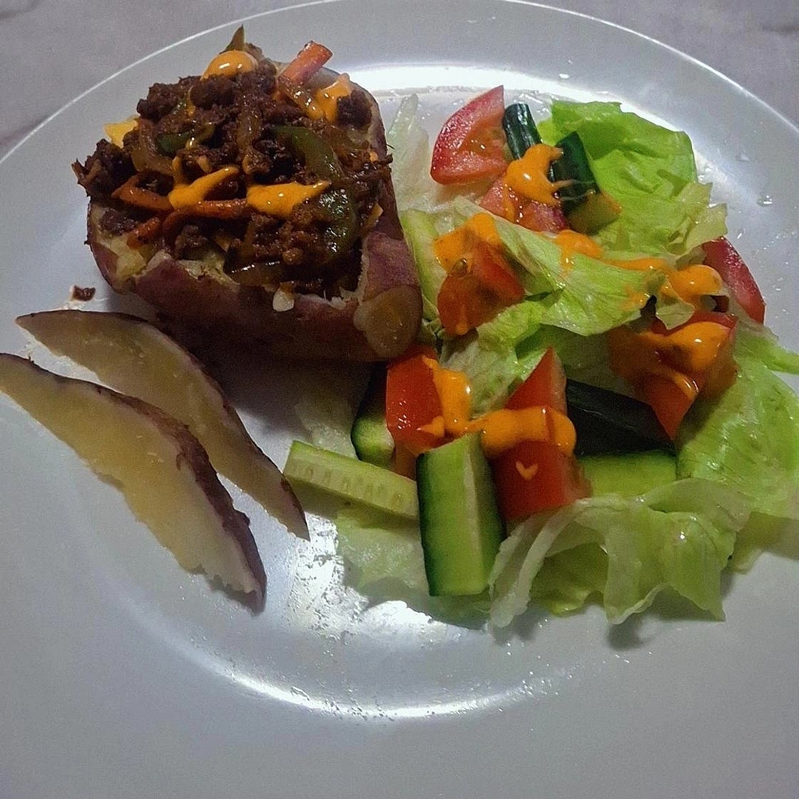 Taco Stuffed Sweet Potatoes