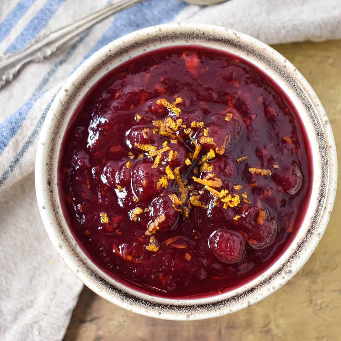Easy Cranberry Orange Sauce