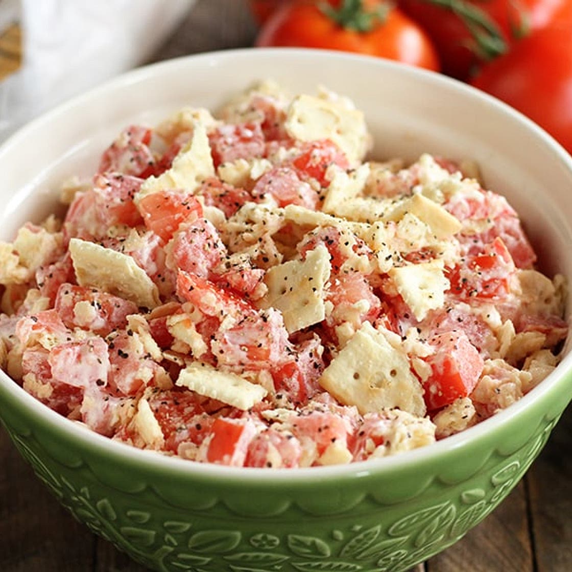 Tomato Cracker Salad