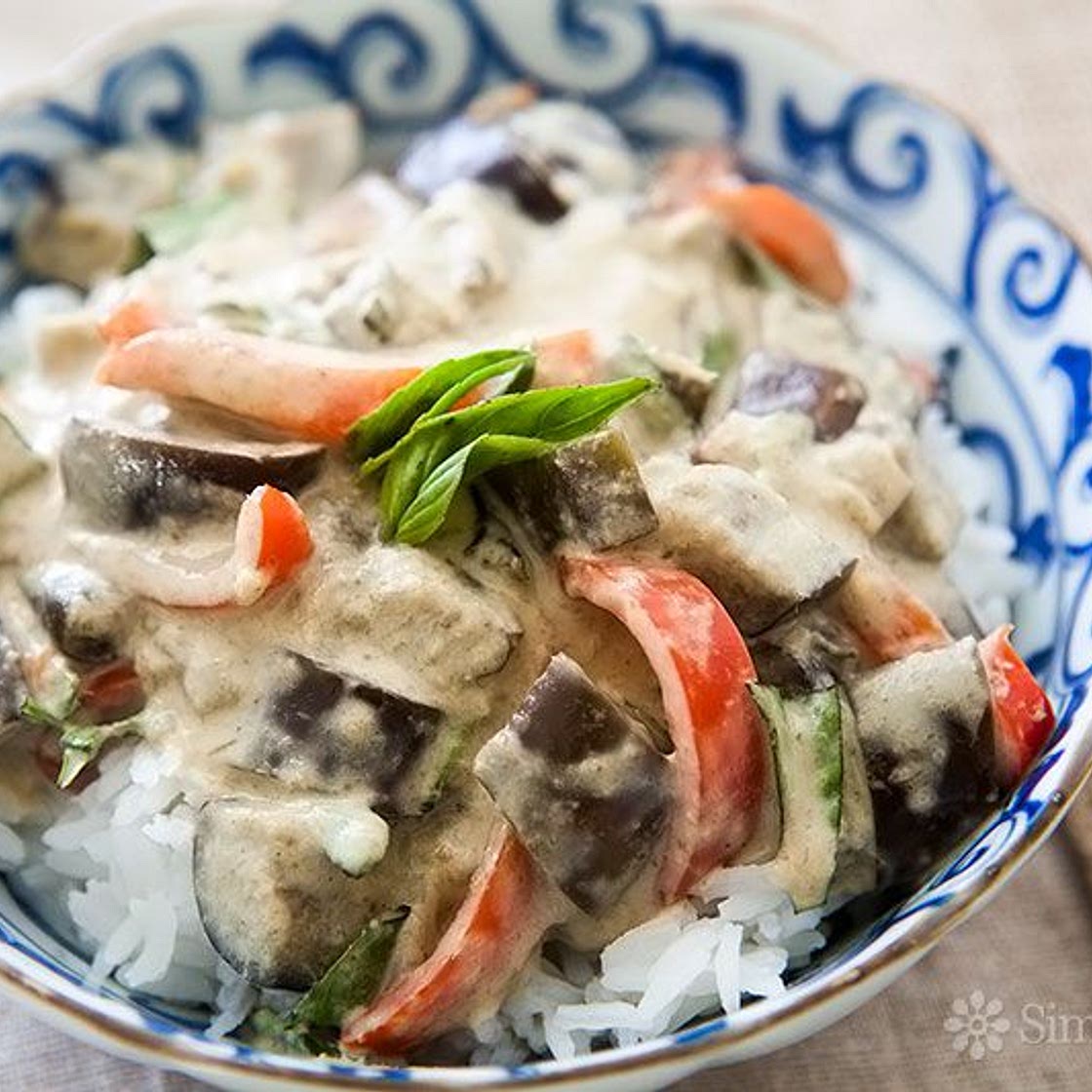 Eggplant Green Curry