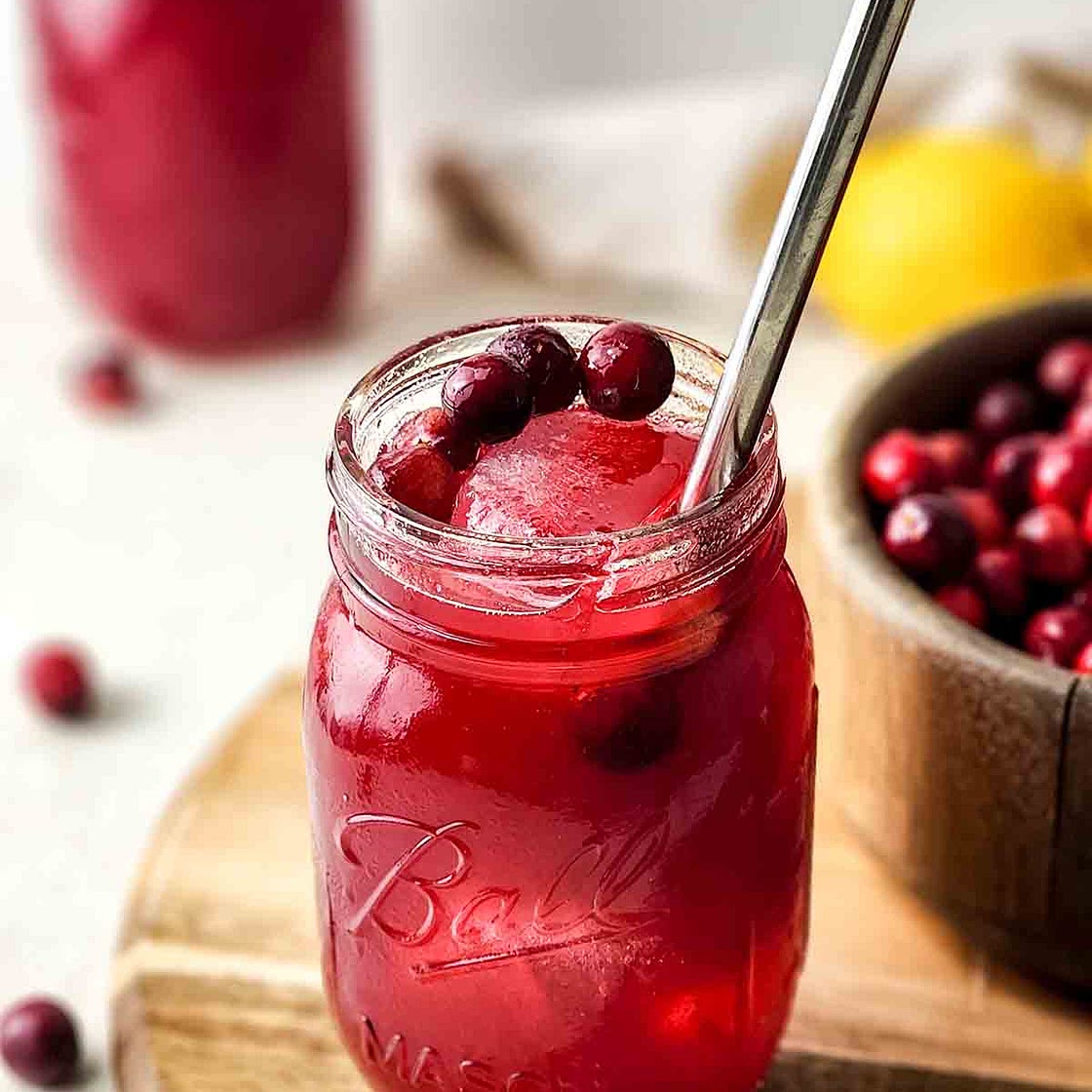 Homemade Cranberry Juice