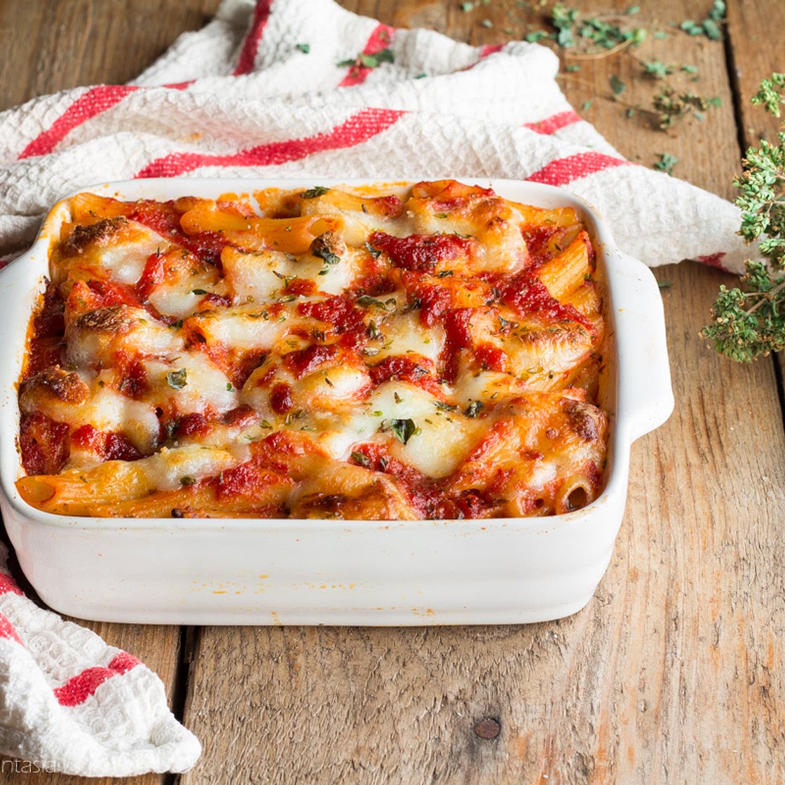 TIMBALLO DI PENNE ALLA PIZZAIOLA