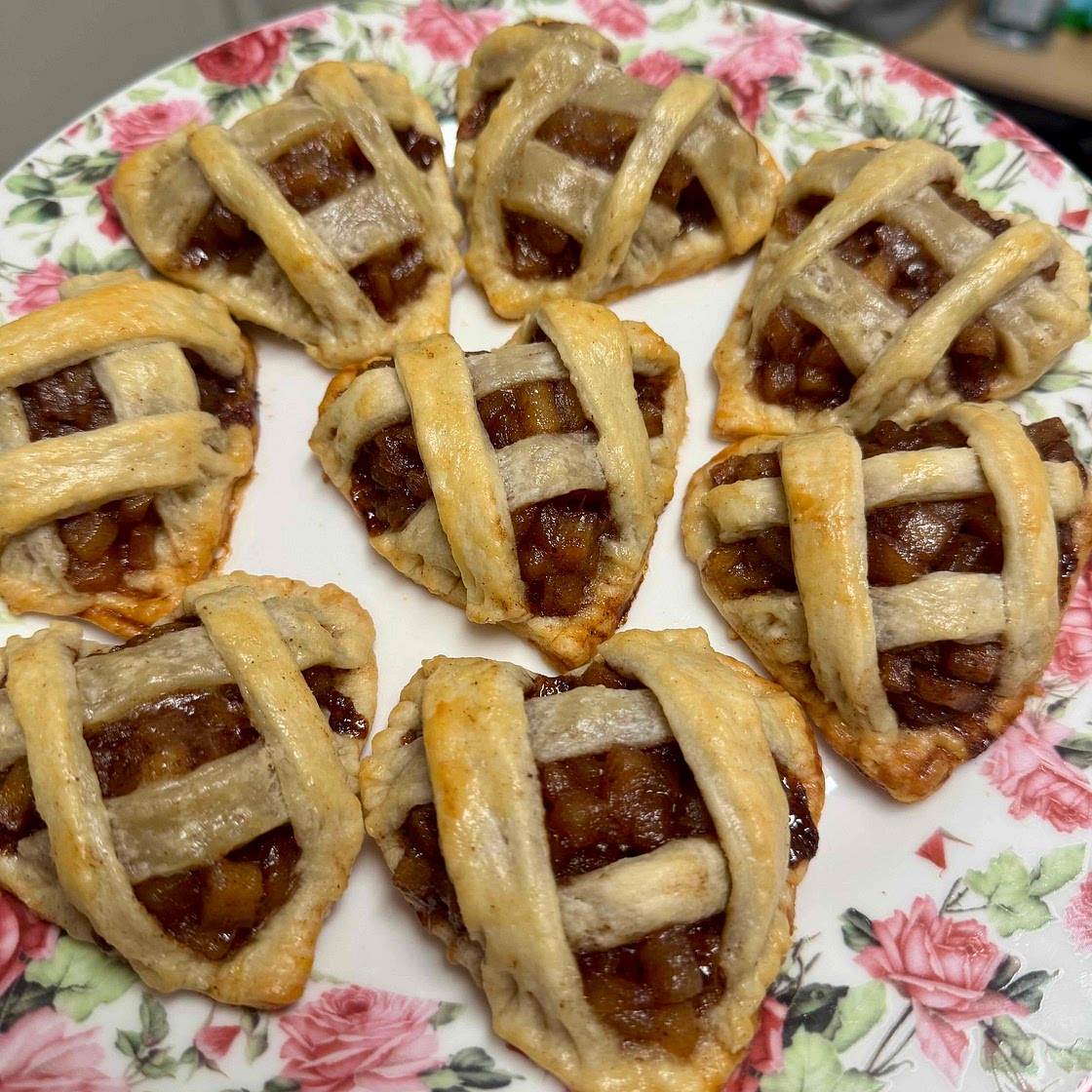 mini apple pie