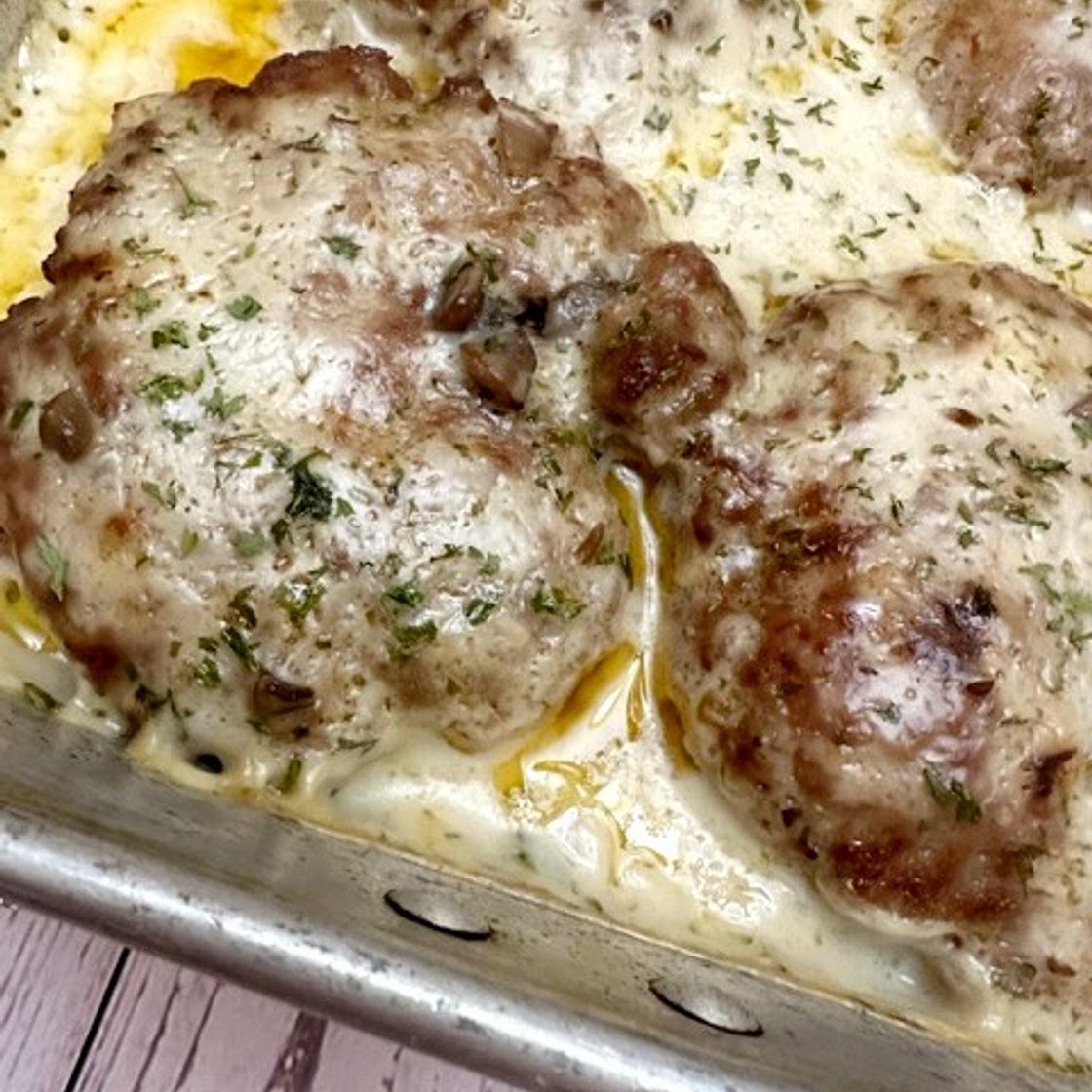 Smothered Hamburger Steaks