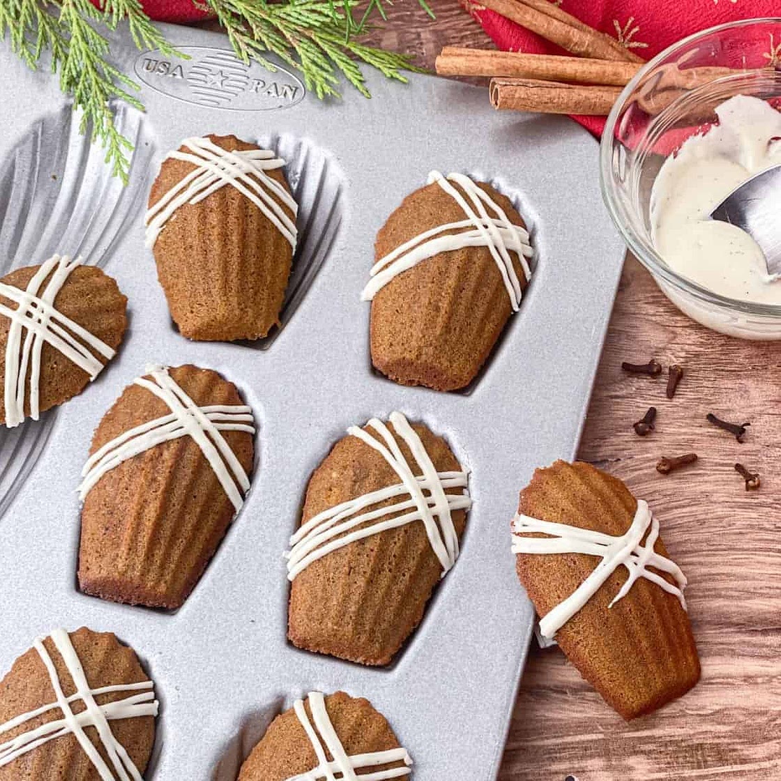 Gingerbread Madeleines