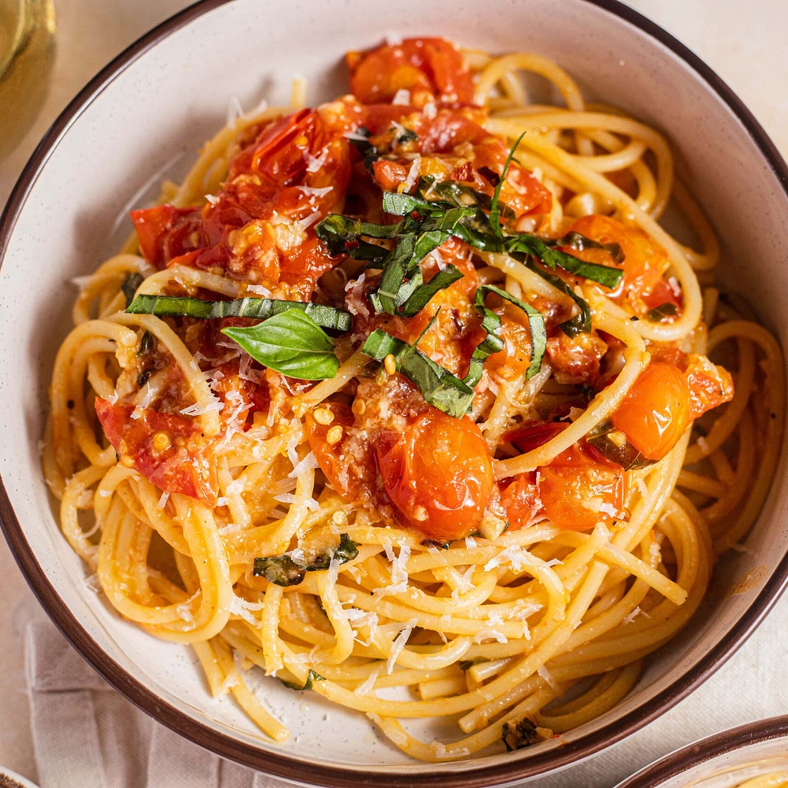 Blistered Tomato Pasta