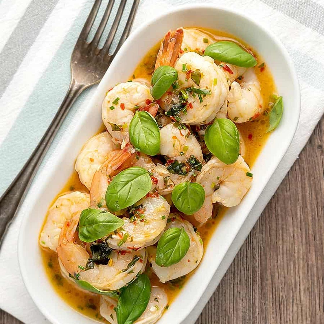 Keto Shrimp Scampi