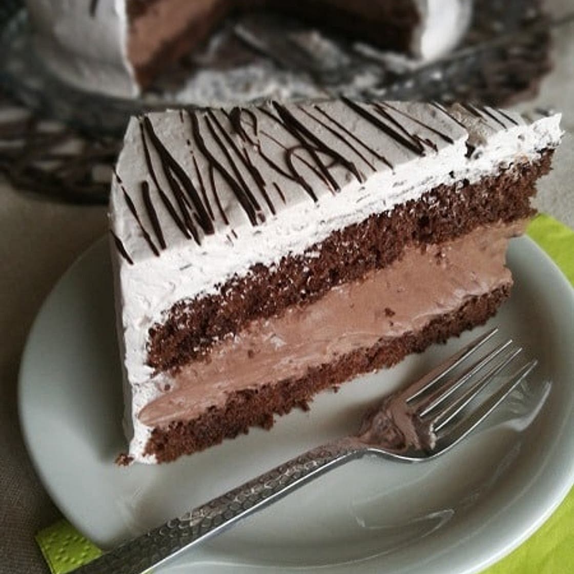 Τούρτα Κρέμα Σοκολάτα