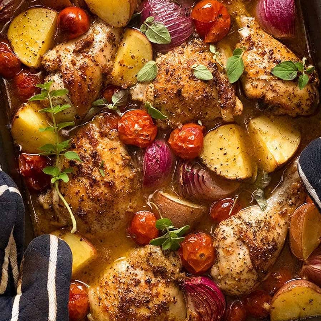Mediterranean Chicken Dinner