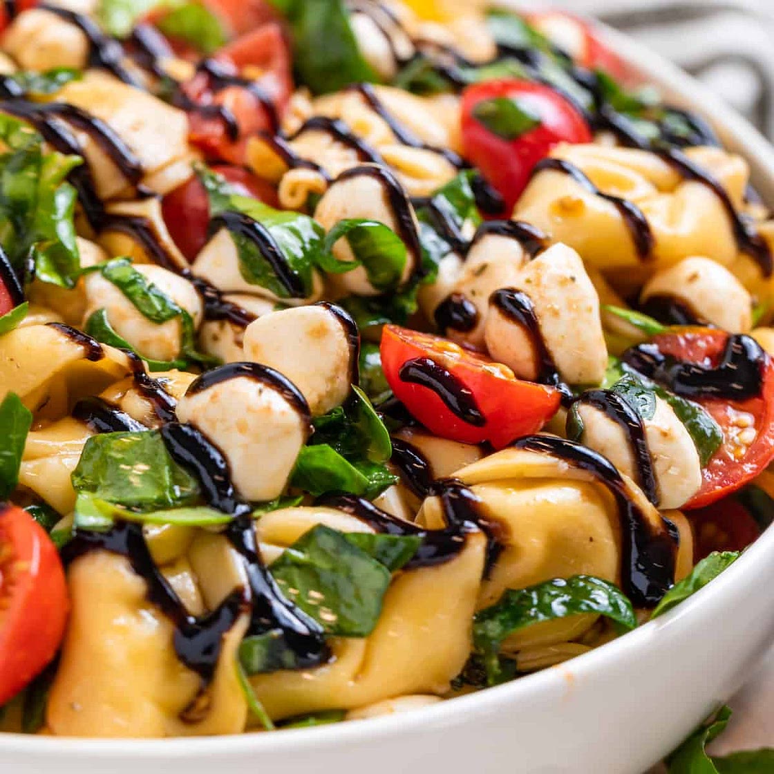Tortellini Caprese Salad