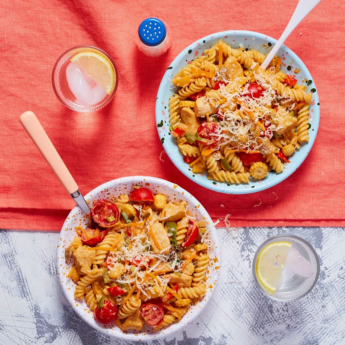 Creamy Cajun Chicken Pasta | Slimming & Weight Watchers Friendly