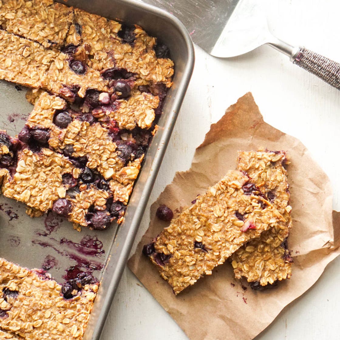 Blueberry Almond Breakfast Bars