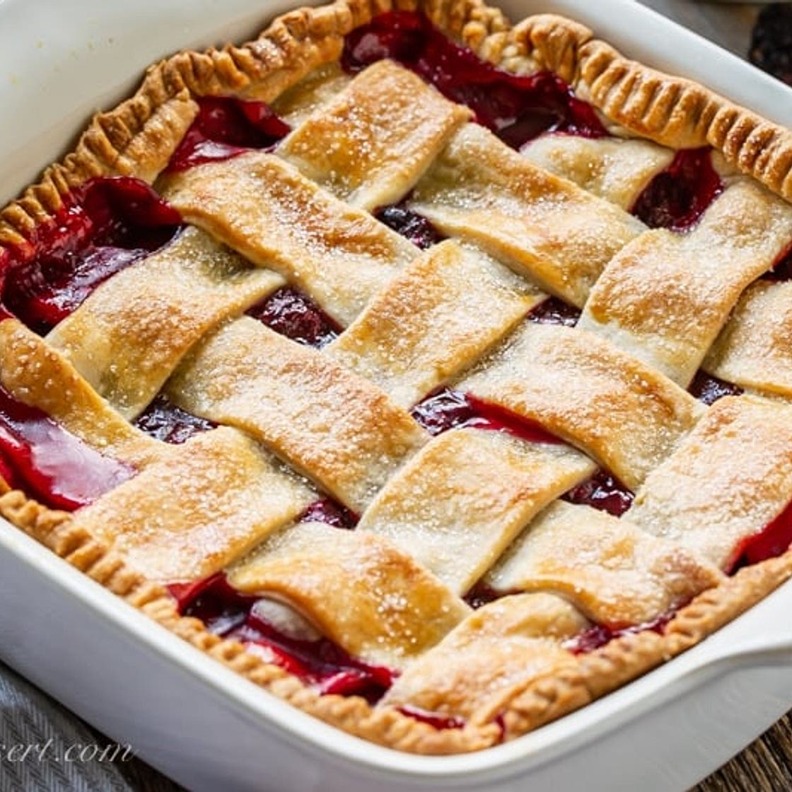 Old-Fashioned Blackberry Cobbler