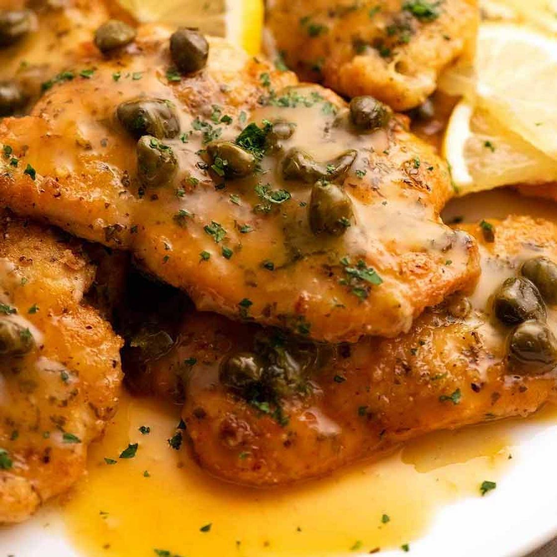 Chicken Piccata (Lemon Chicken with Capers)