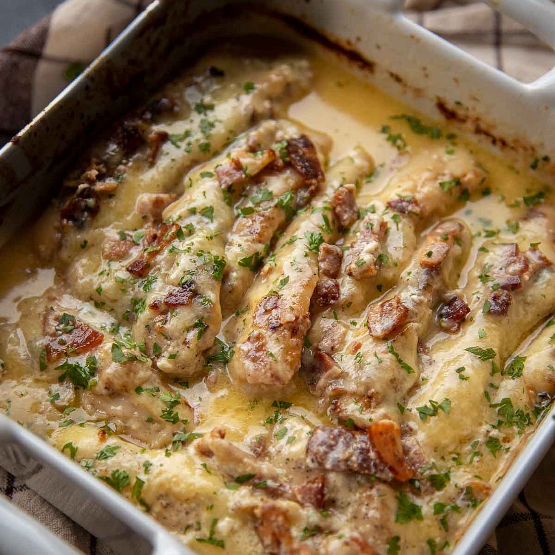 Chicken Bacon Ranch Casserole