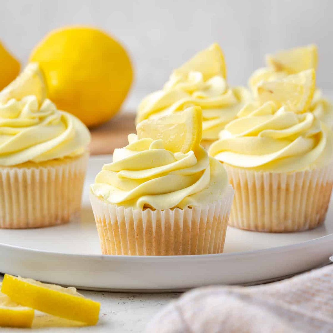 Gluten Free Lemon Cupcakes