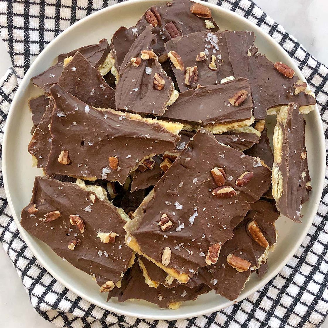 Christmas Cracker Toffee