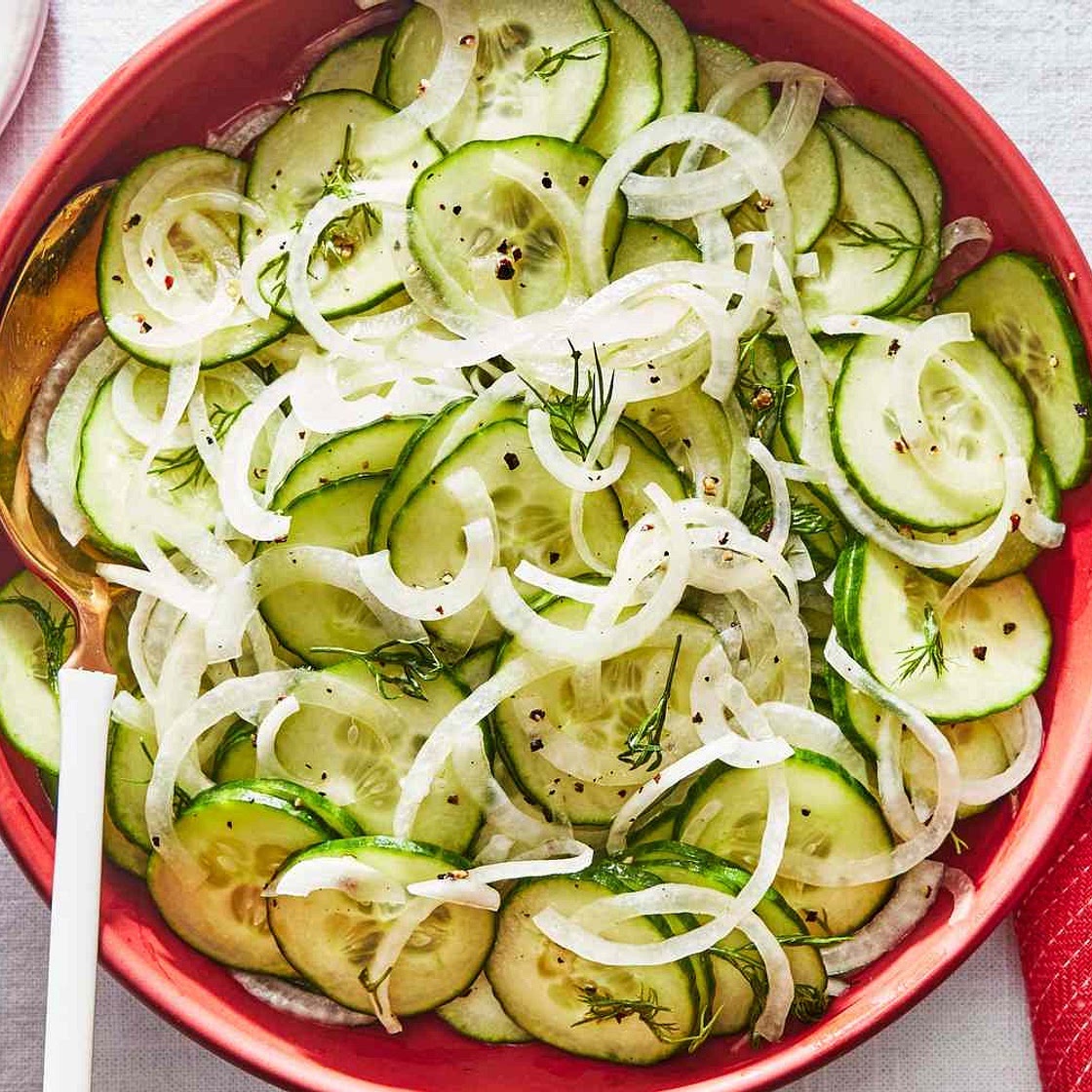 Cucumber And Vidalia Onion Salad