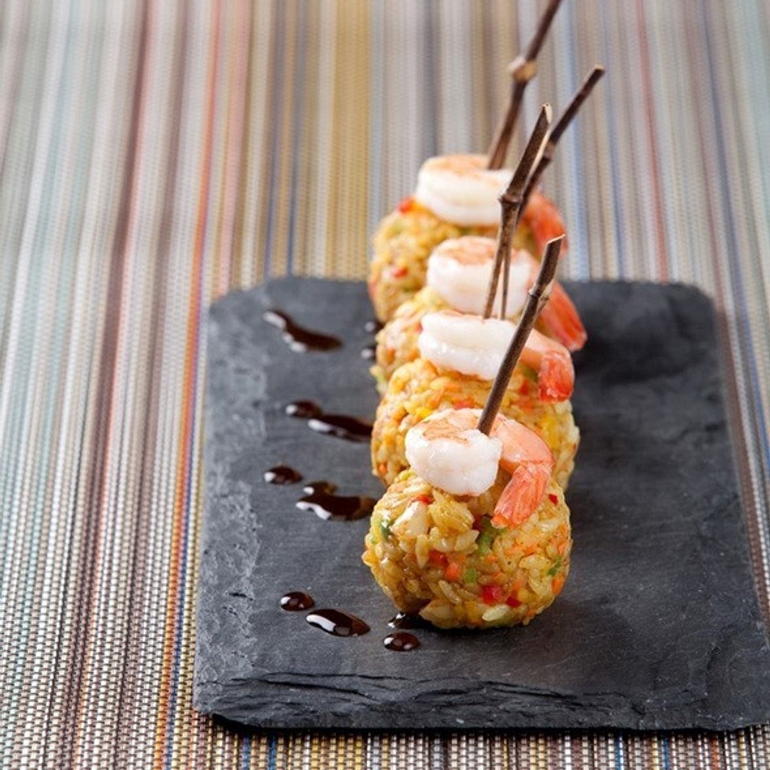 카레 새우주먹밥 만드는 법