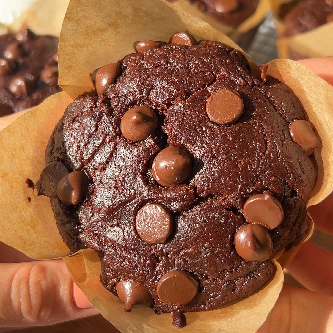 Best Vegan Chocolate Muffin Recipe (Double Chocolate)