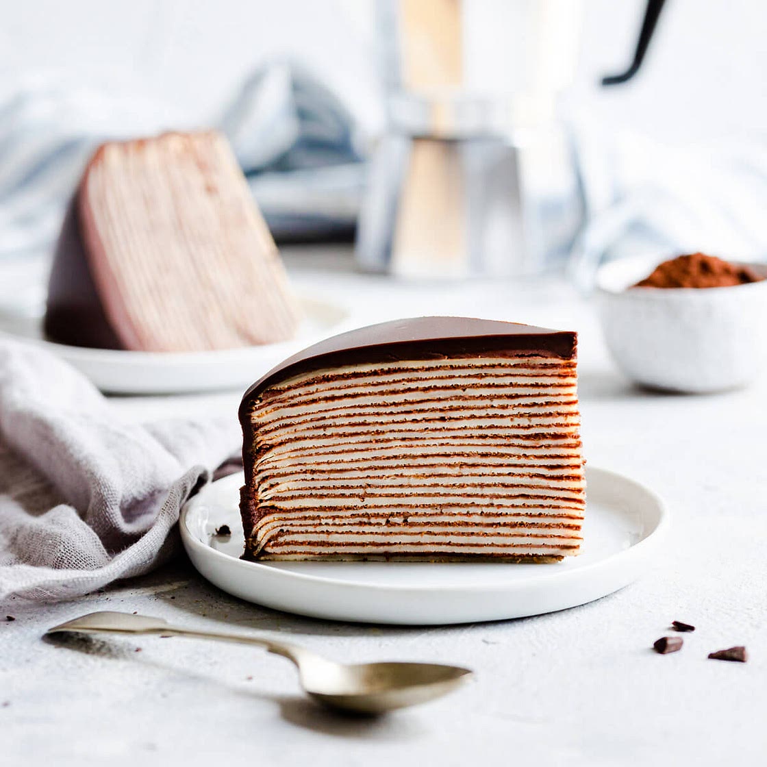 Chocolate Crepe Cake