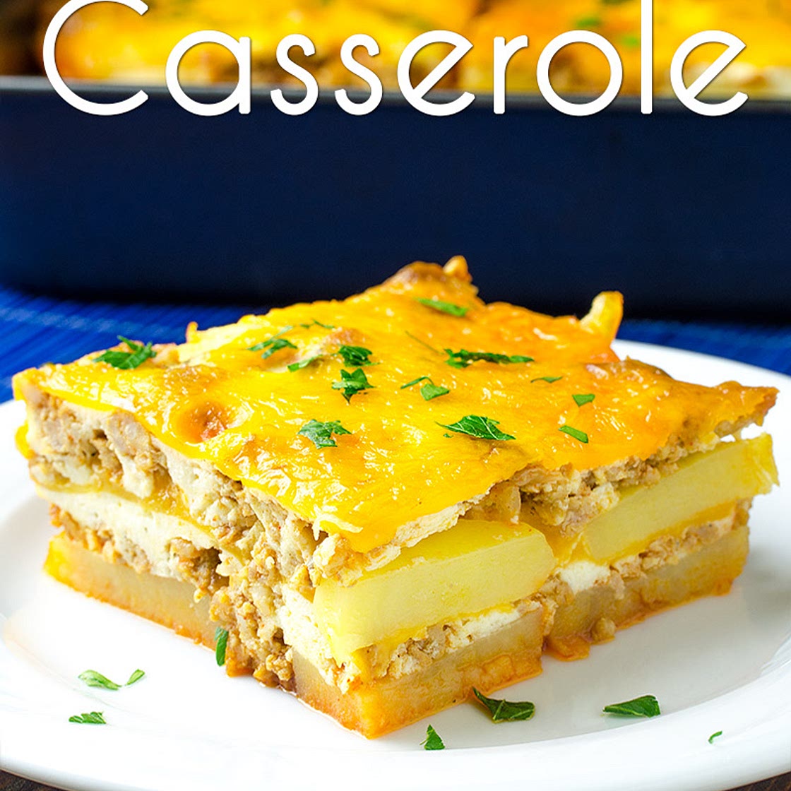 Hamburger Potato Cheese Casserole Recipe
