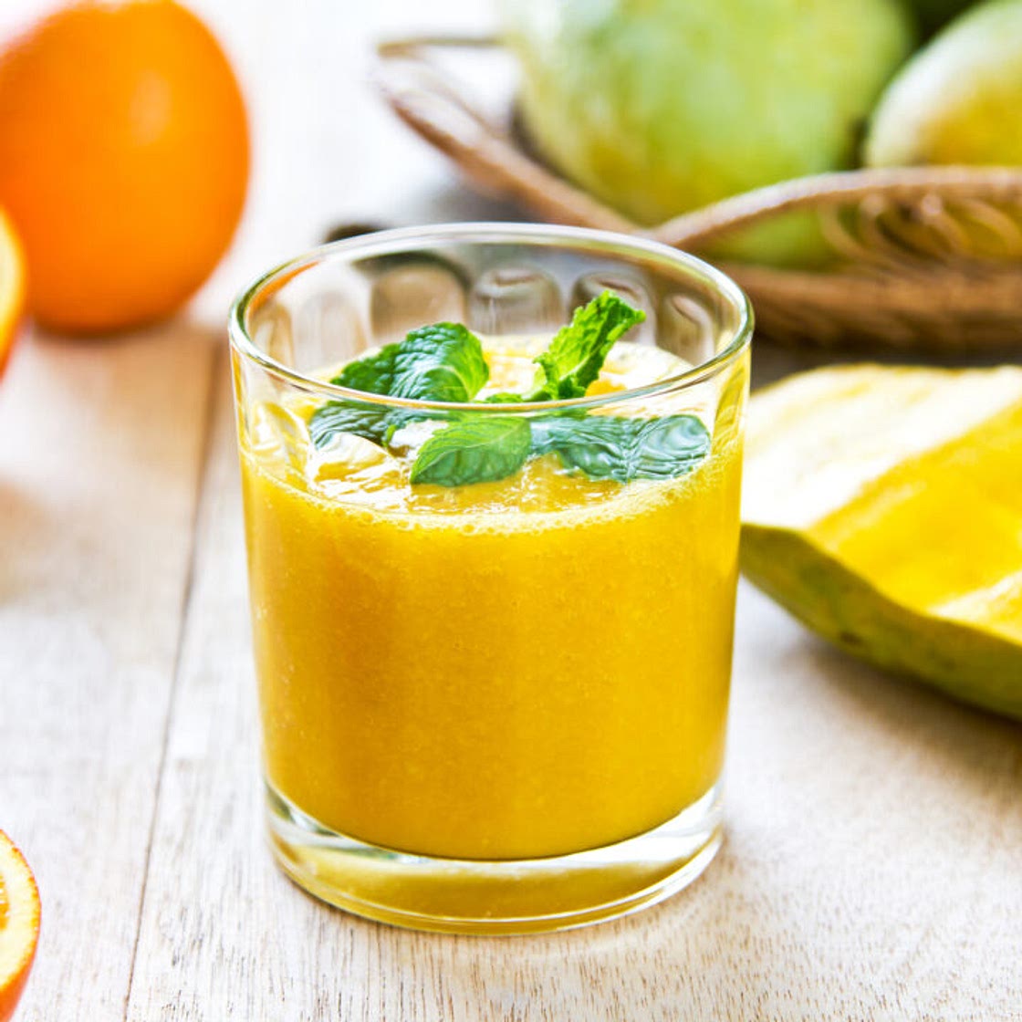 Mango and Vanilla Protein Smoothie
