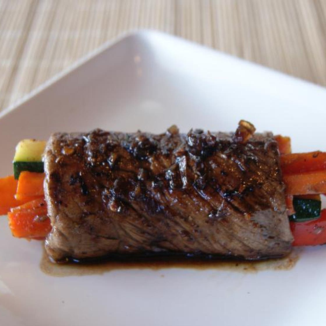 Receita de Bife à rolê simples