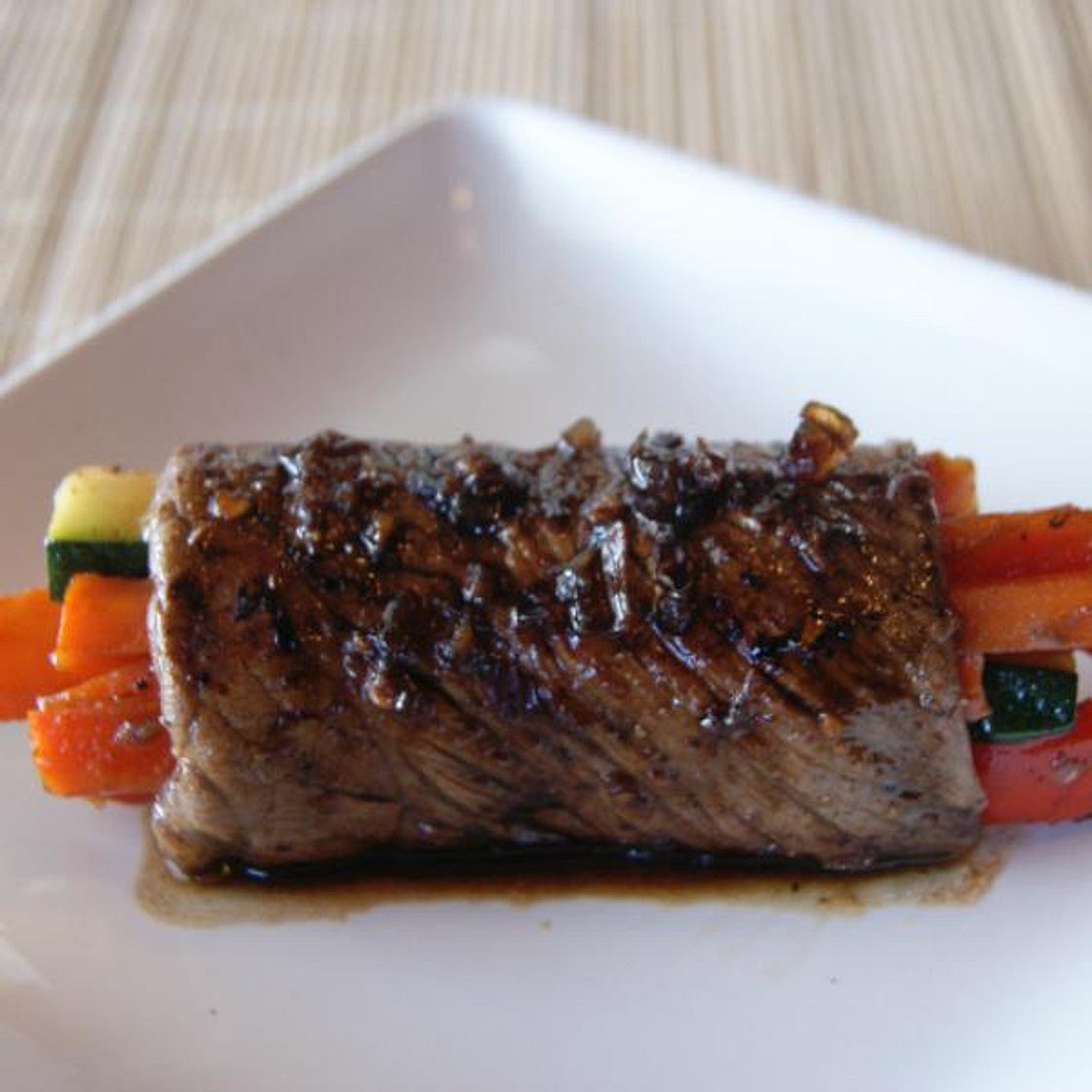 Receita de Bife à rolê simples