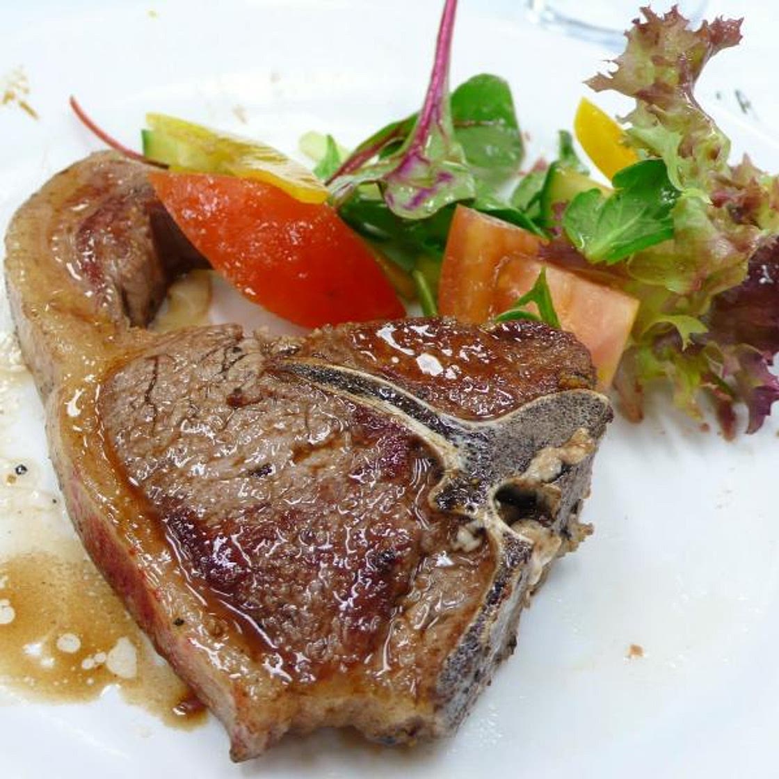 Receita de T-bone de cordeiro grelhado