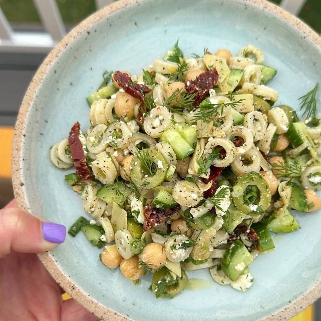 Chickpea Pasta Salad