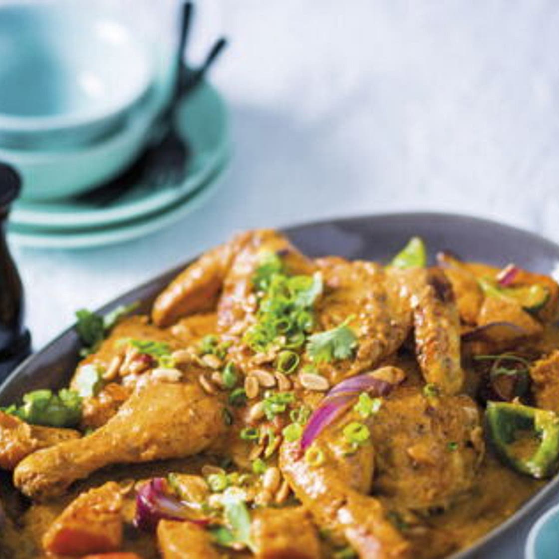 Poulet mafé aux cacahuètes