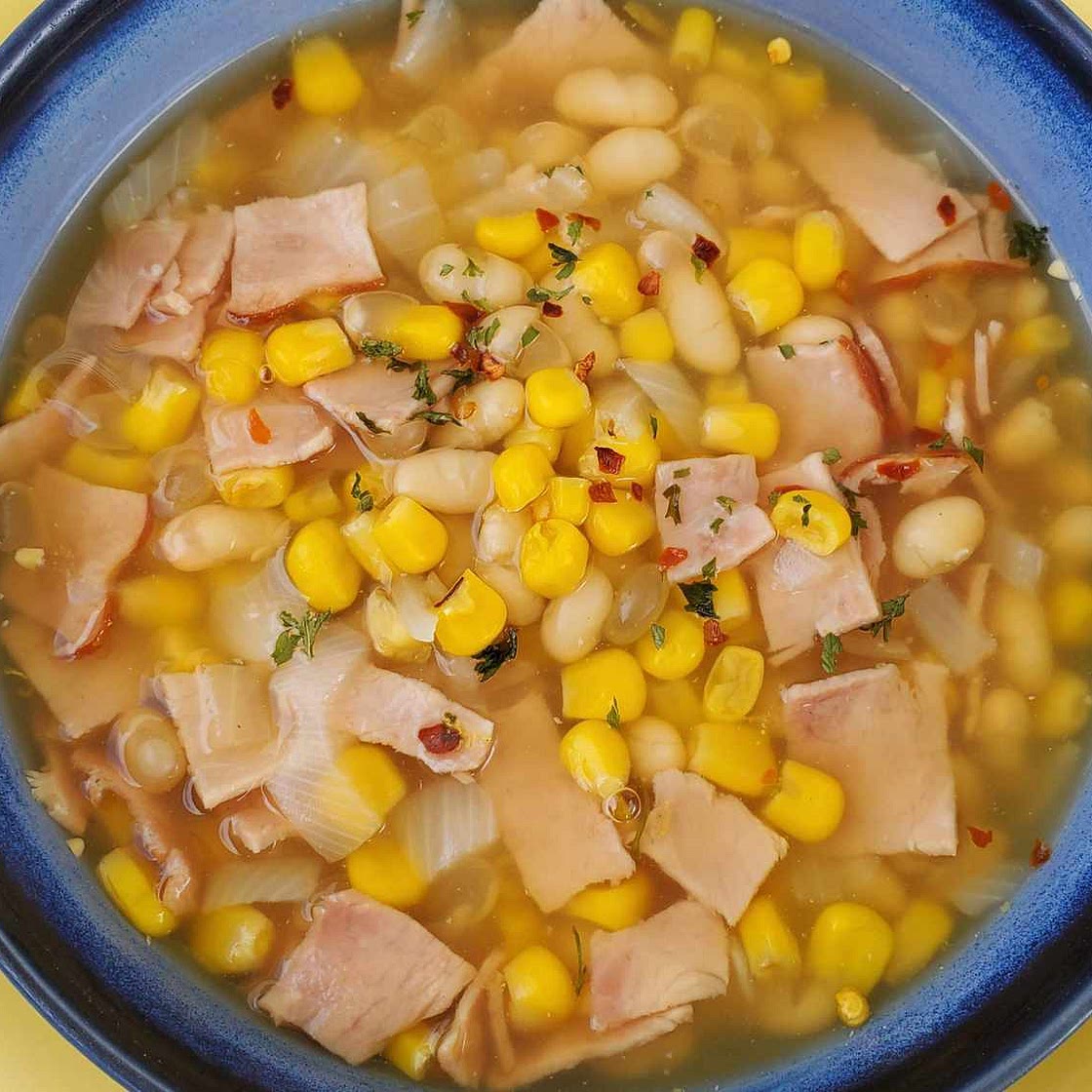 Quick and Easy Leftover Ham Soup