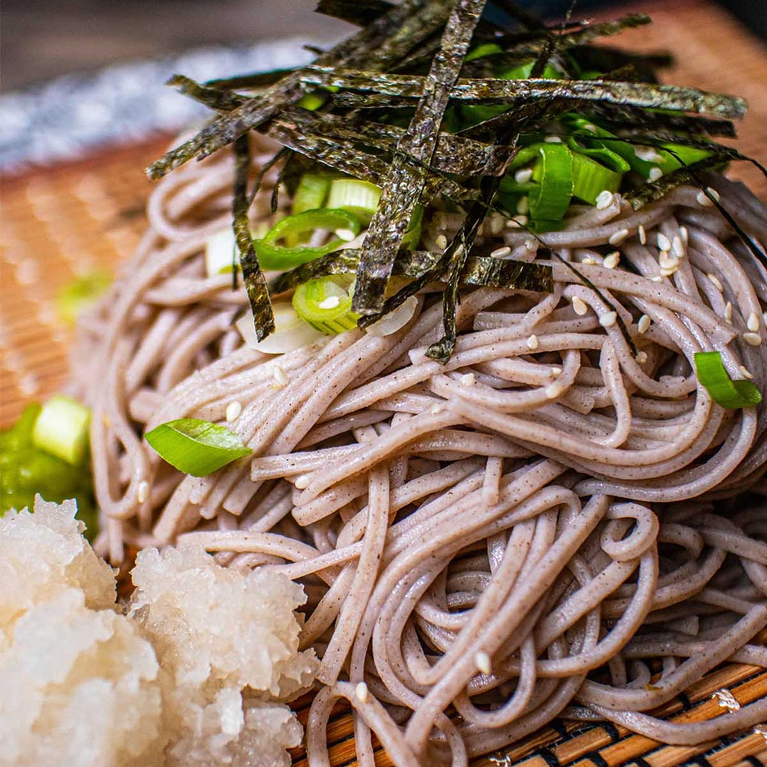 Vegan Zaru Soba (Cold Soba Noodles)