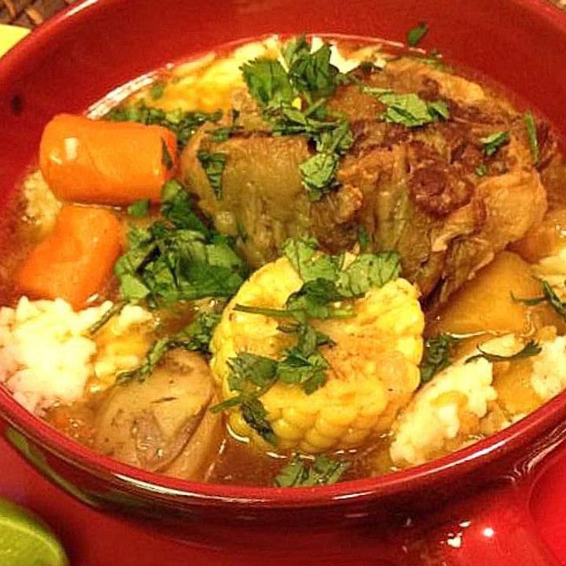 Mexican Oxtail Beef Soup